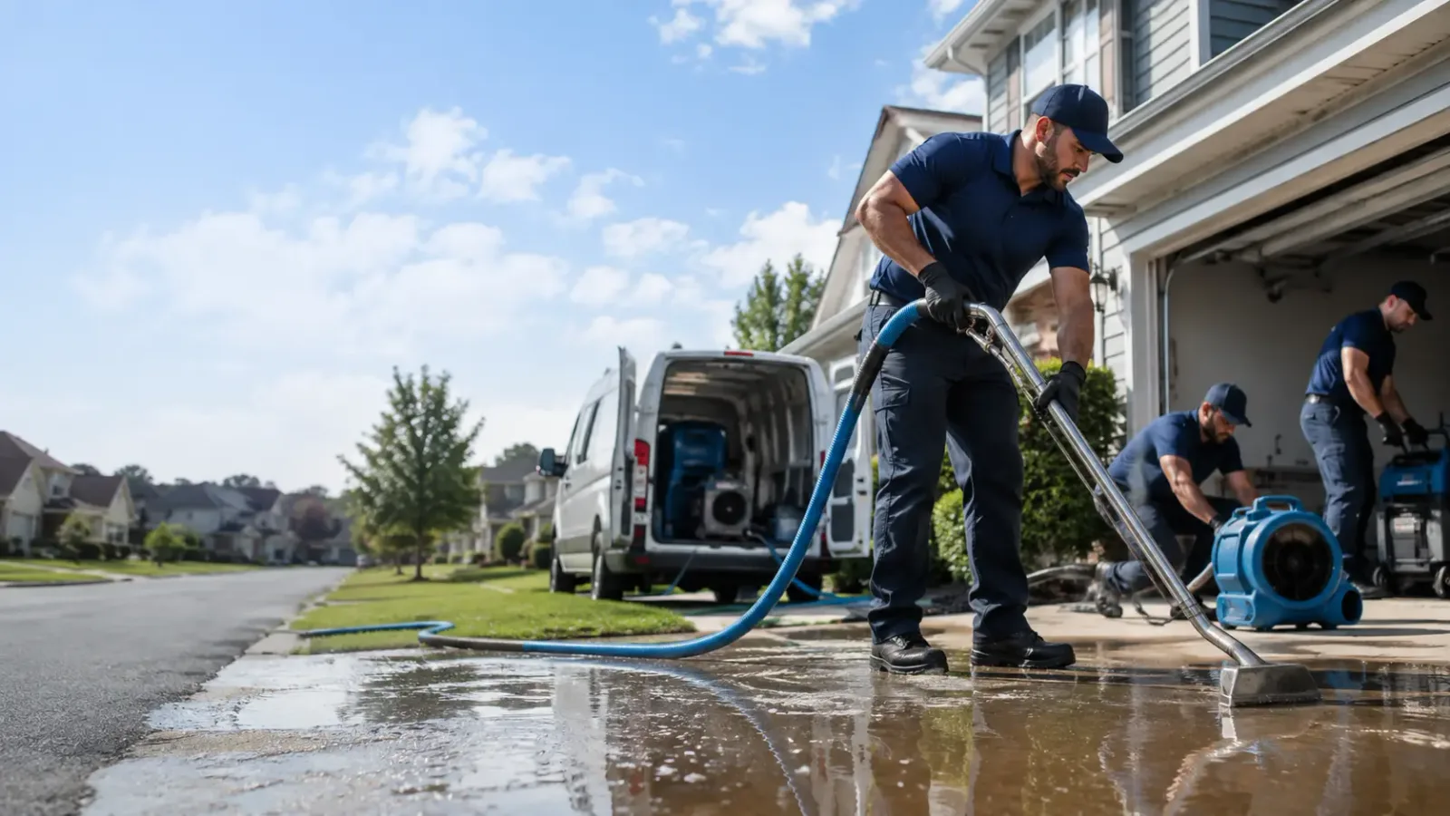 Flood Damage Restoration in Deanville, TX